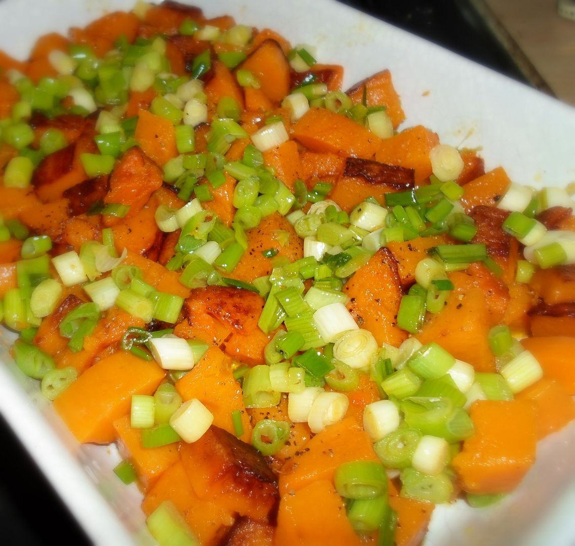 The English Kitchen Butternut Squash Baked with Tomatoes & Cheese